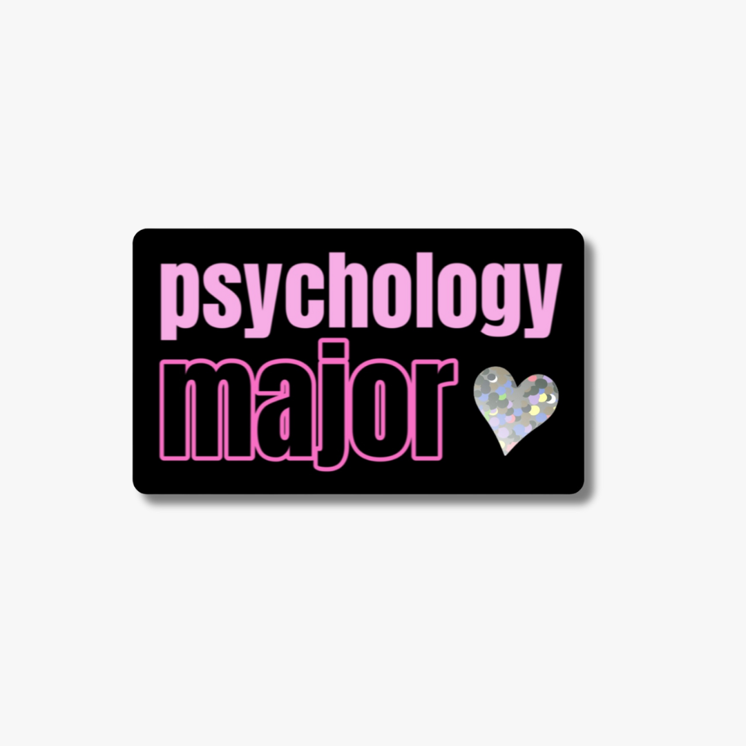 Psychology Major Sticker