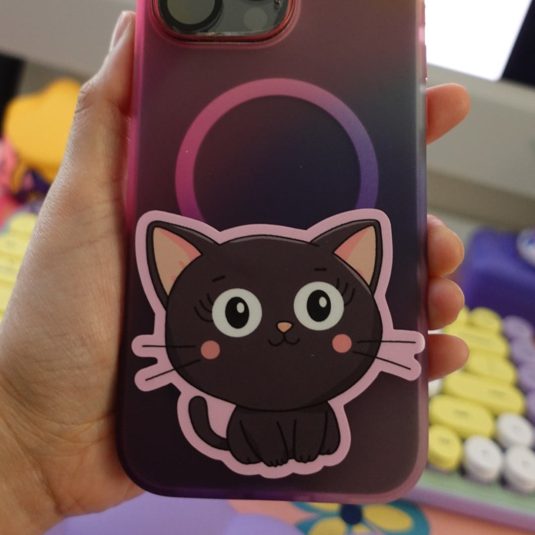 The Cat Bean Sticker