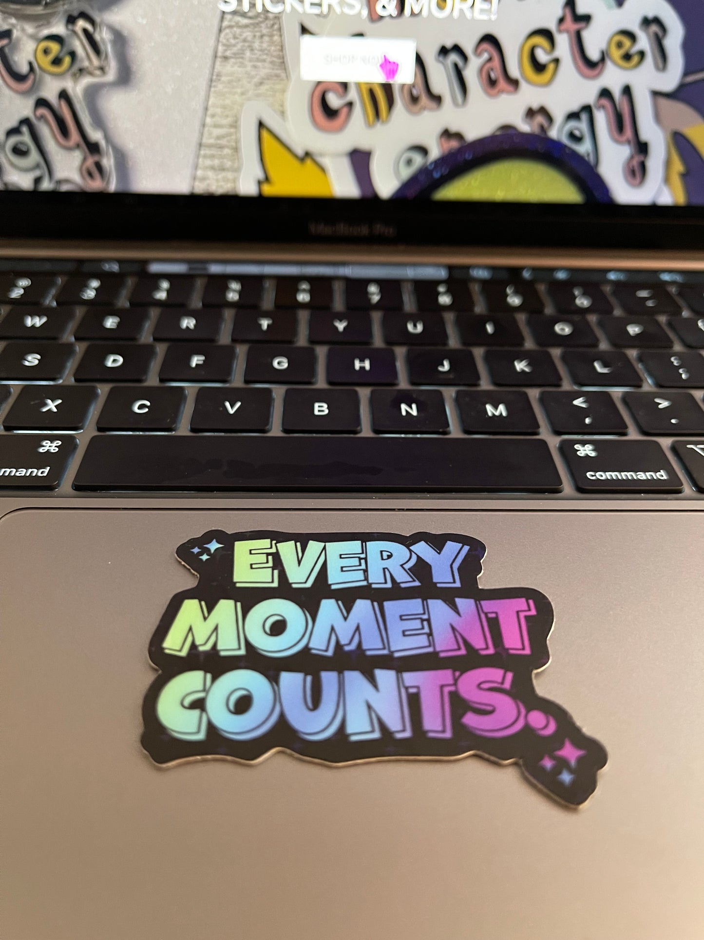Every Moment Counts Sticker