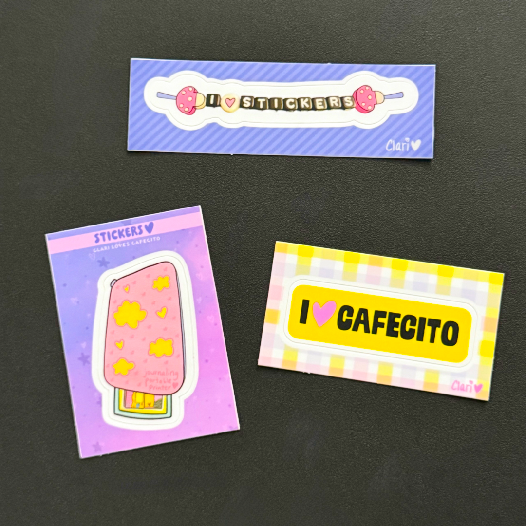 I Love Stickers Bracelet Kiss-Cut Sticker