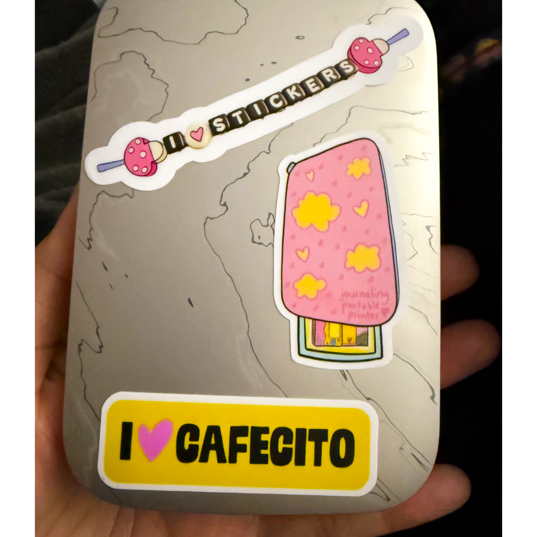 Portable Journal Printer Kiss-Cut Sticker
