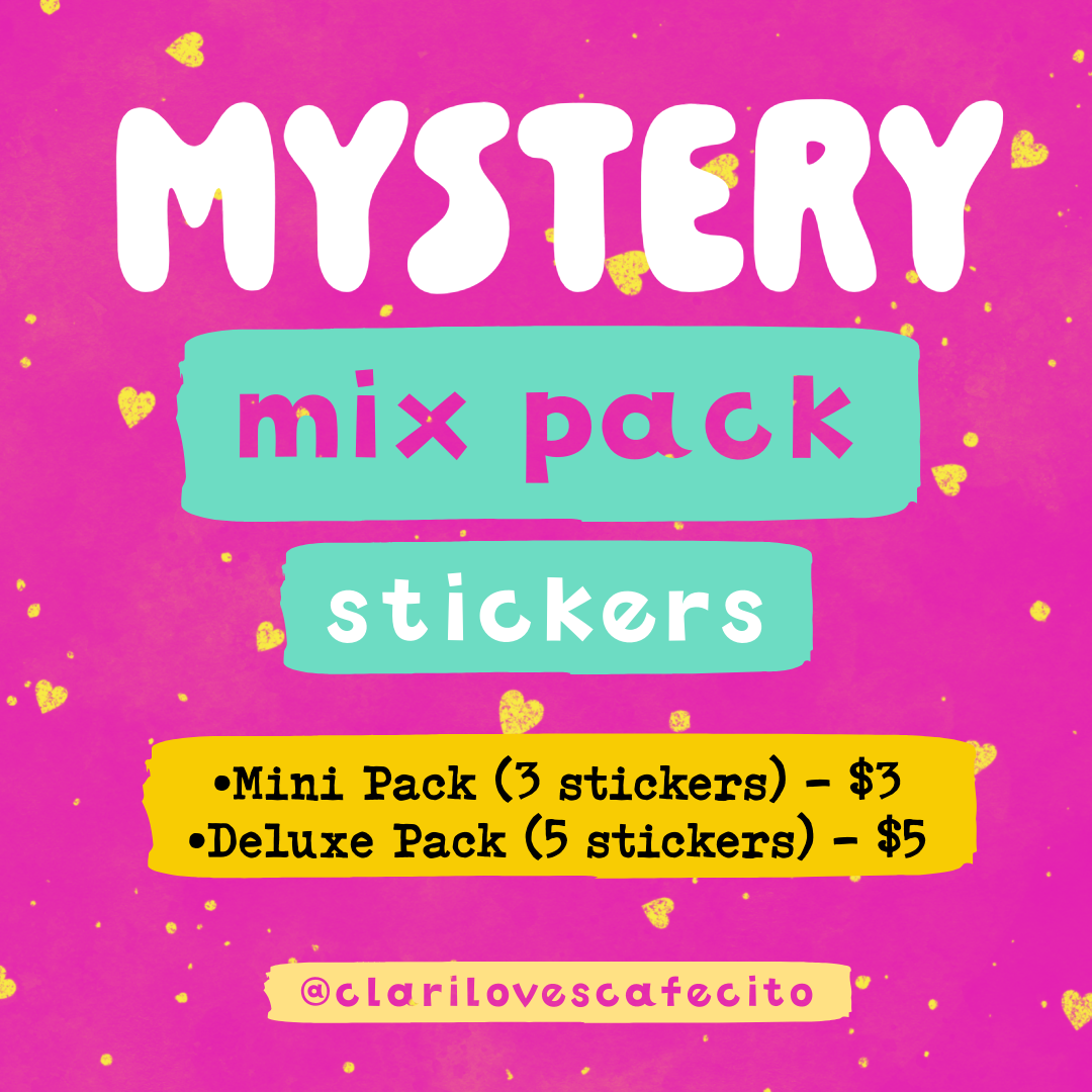 Mystery Mix Pack Stickers