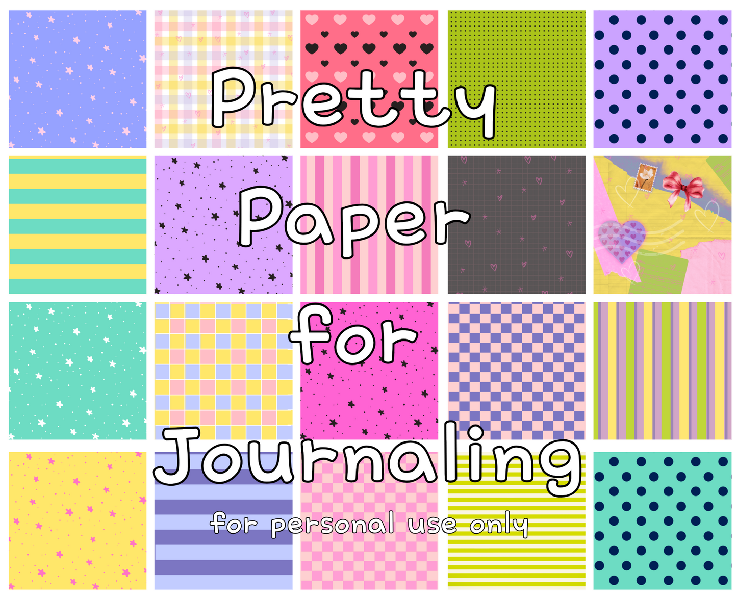 Journaling Pretty Paper - Edition 1 PRE ORDER