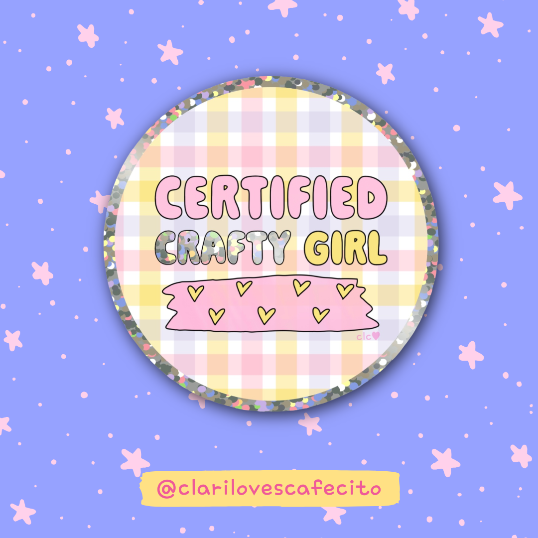 Clari's Fav Glitter Sticker