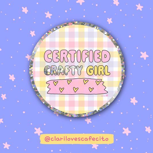 Clari's Fav Glitter Sticker