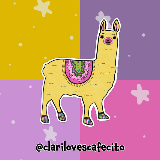 Alpaca Says Hello Magnet