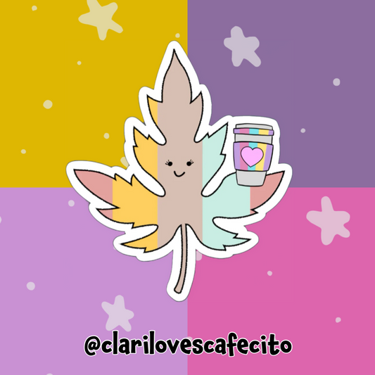 Cafecito Leaf Magnet