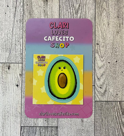 Shine Bright Avocado Kiss-Cut Sticker