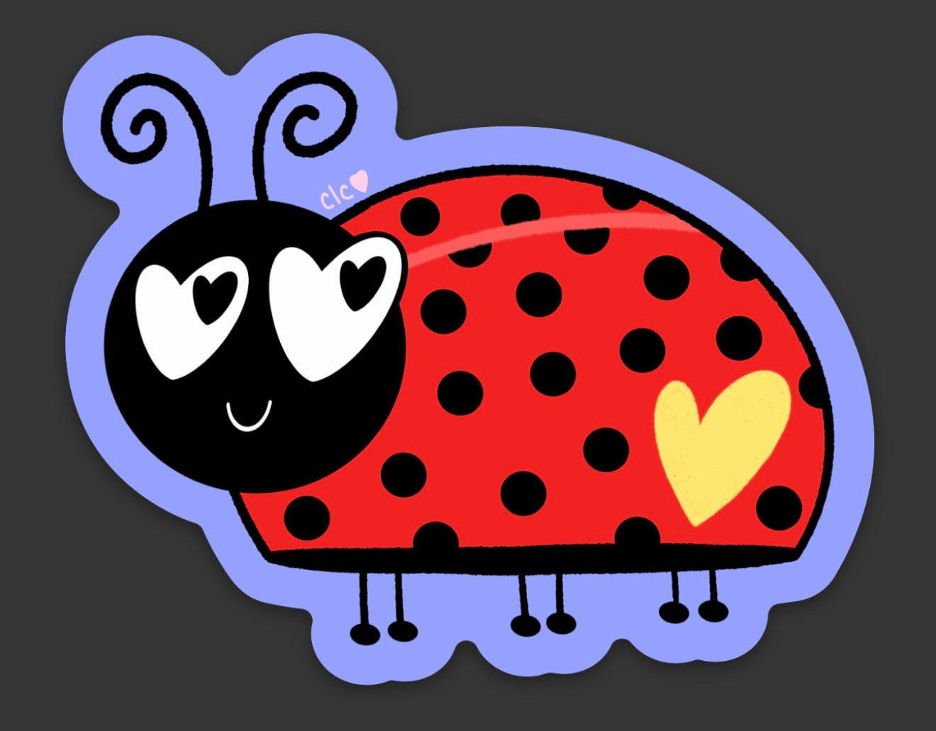 Ladybug Cutie Sticker