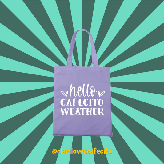 Cafecito Tote Bag