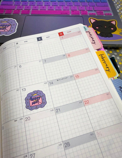 Happy Mail Sticker Sheet