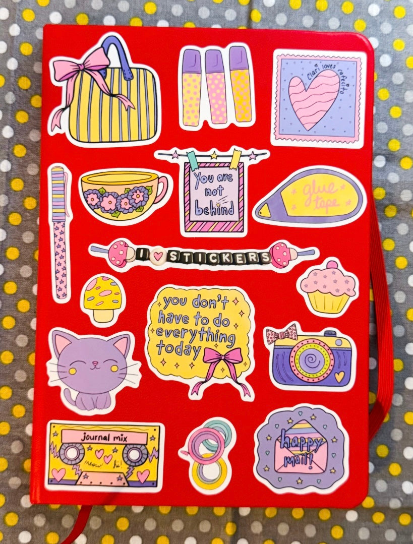 Clari's Fav A4 Sticker Sheet