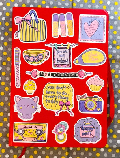 Clari's Fav A4 Sticker Sheet