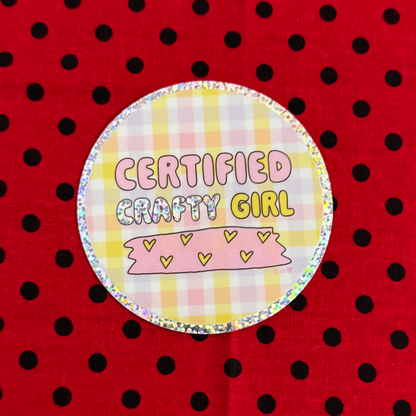 Clari's Fav Glitter Sticker