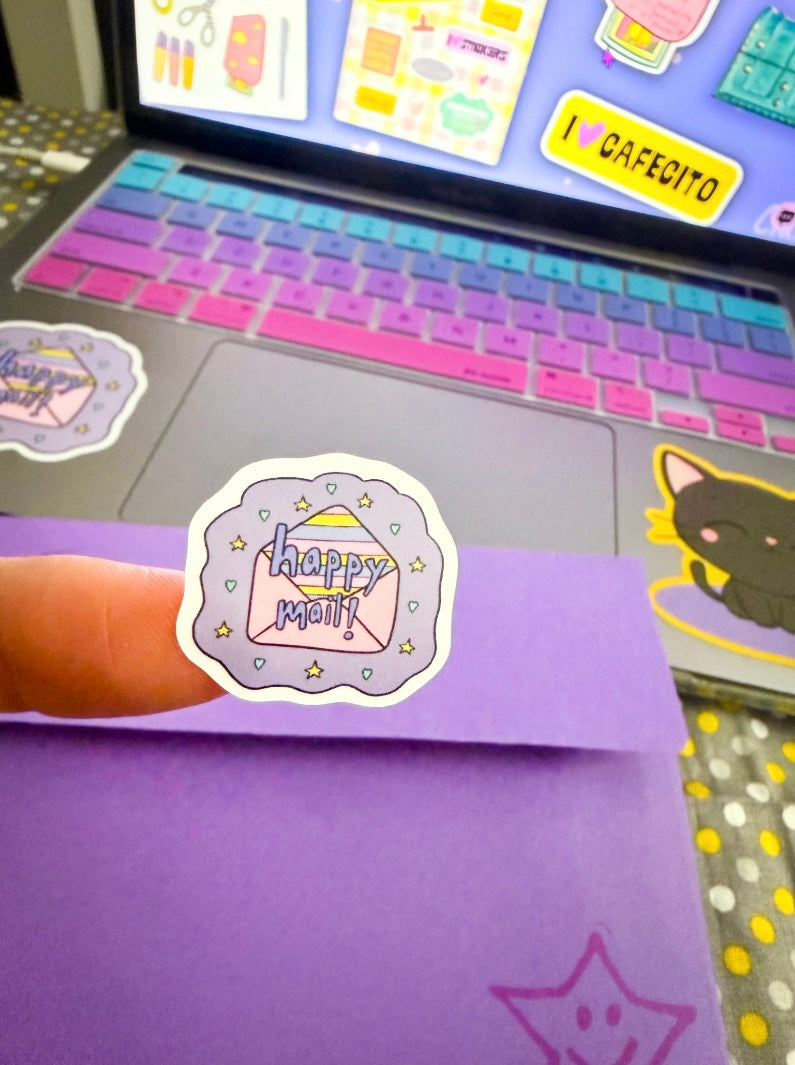 Happy Mail Sticker Sheet