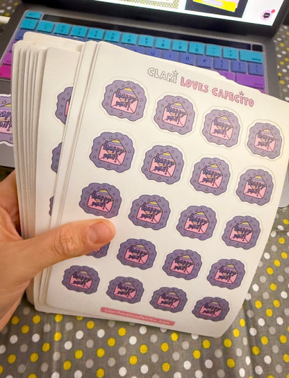 Happy Mail Sticker Sheet