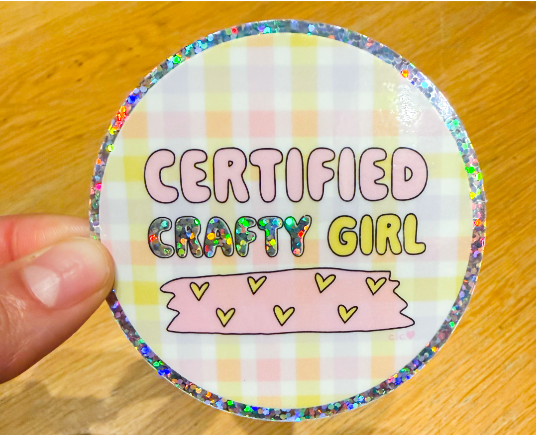 Clari's Fav Glitter Sticker