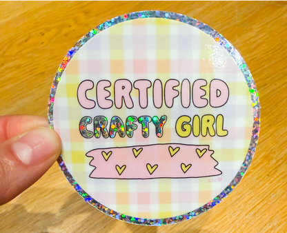 Clari's Fav Glitter Sticker