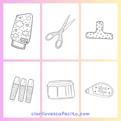 My Coloring Book by Clari Botello