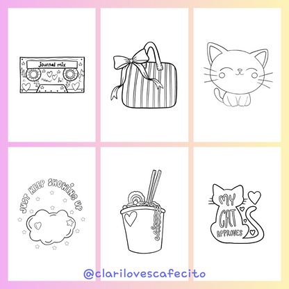 My Coloring Book by Clari Botello