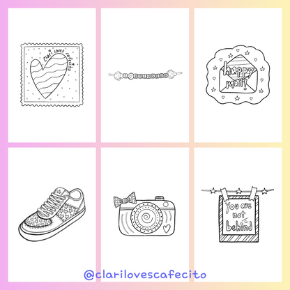 My Coloring Book by Clari Botello