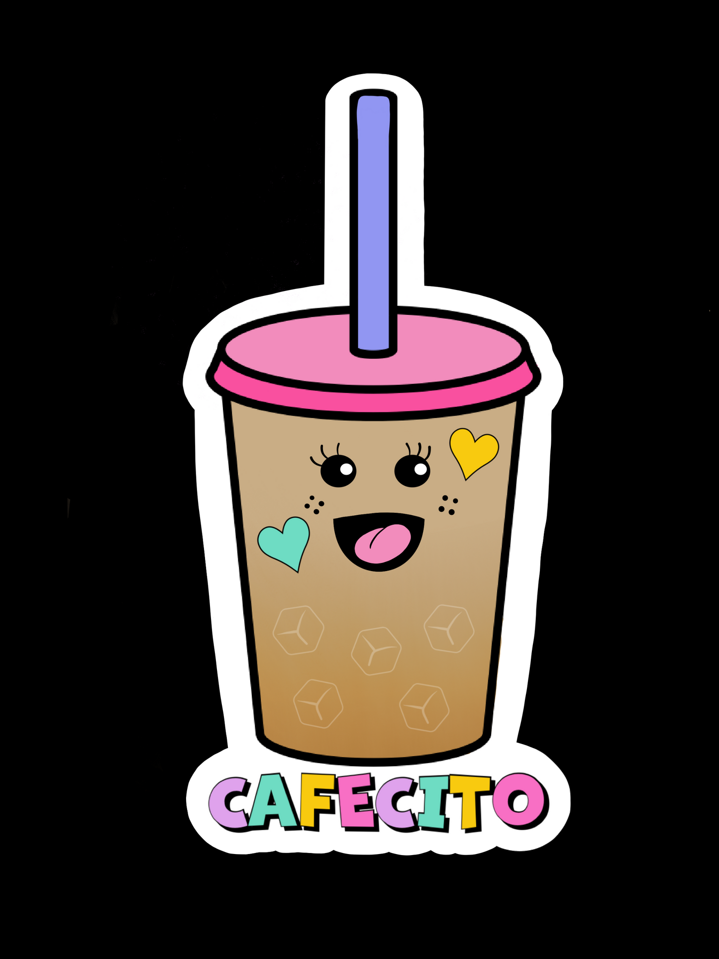 Coffee Cafecito Sticker