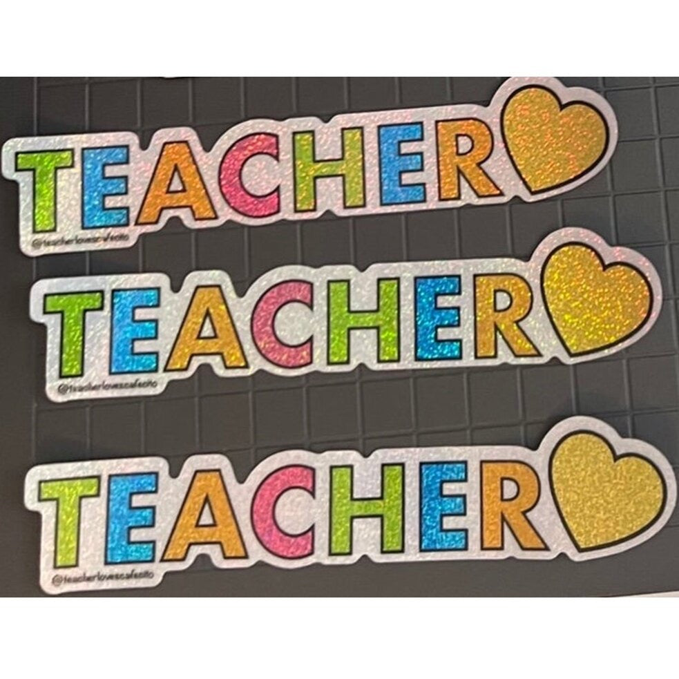 Teacher Love Sticker