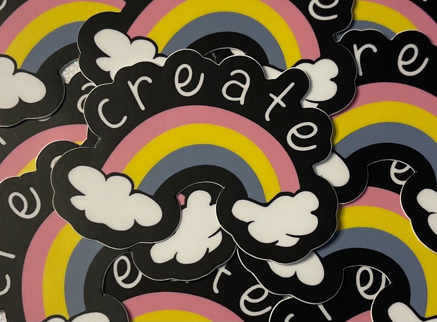 Create Rainbow Dreams Sticker