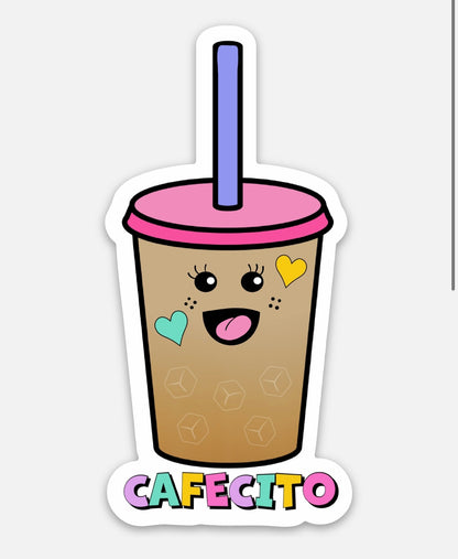 Coffee Cafecito Sticker