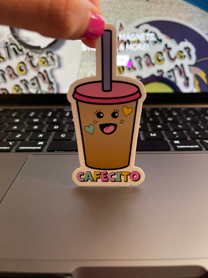 Coffee Cafecito Sticker