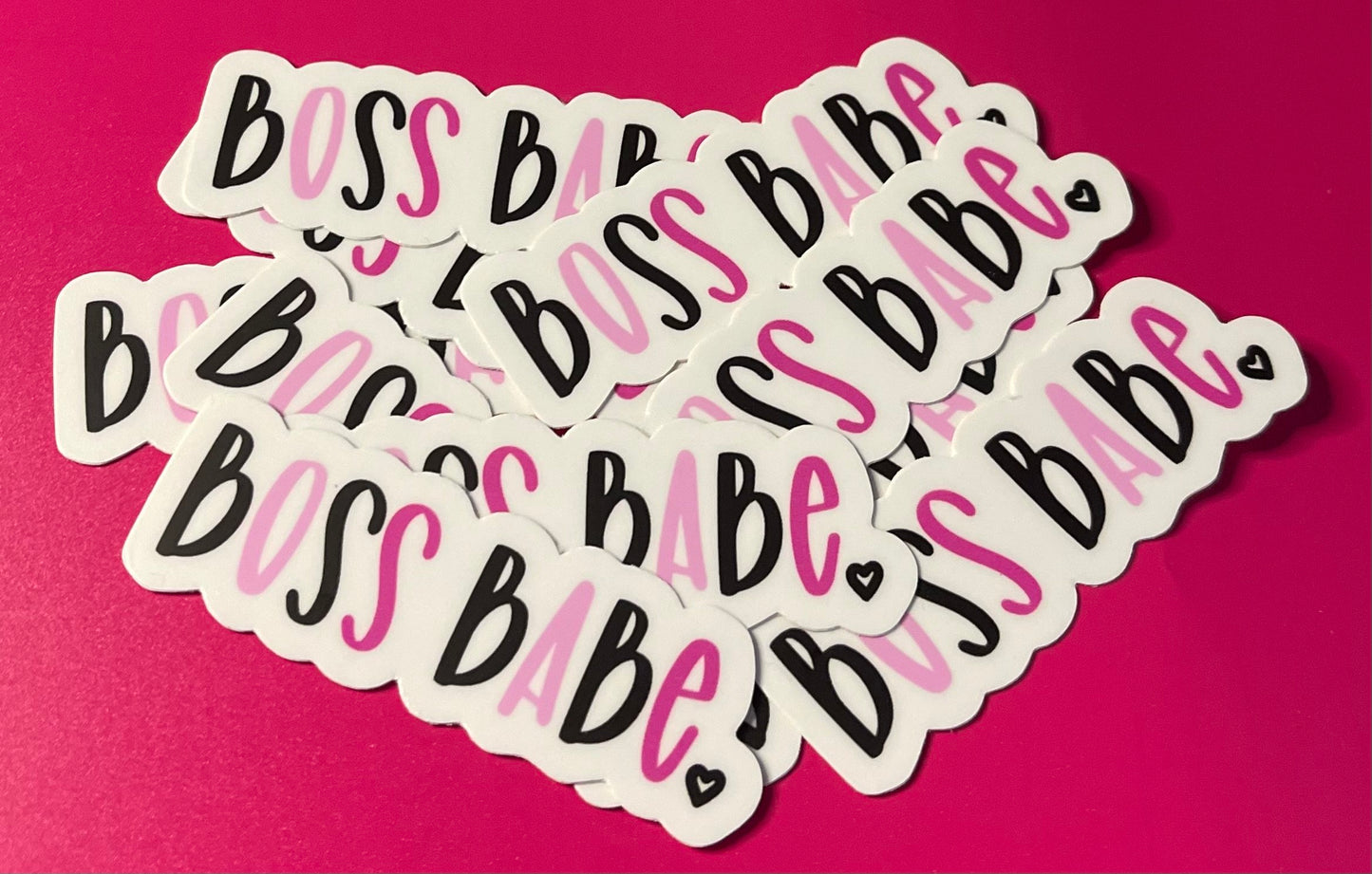 Boss Babe Sticker