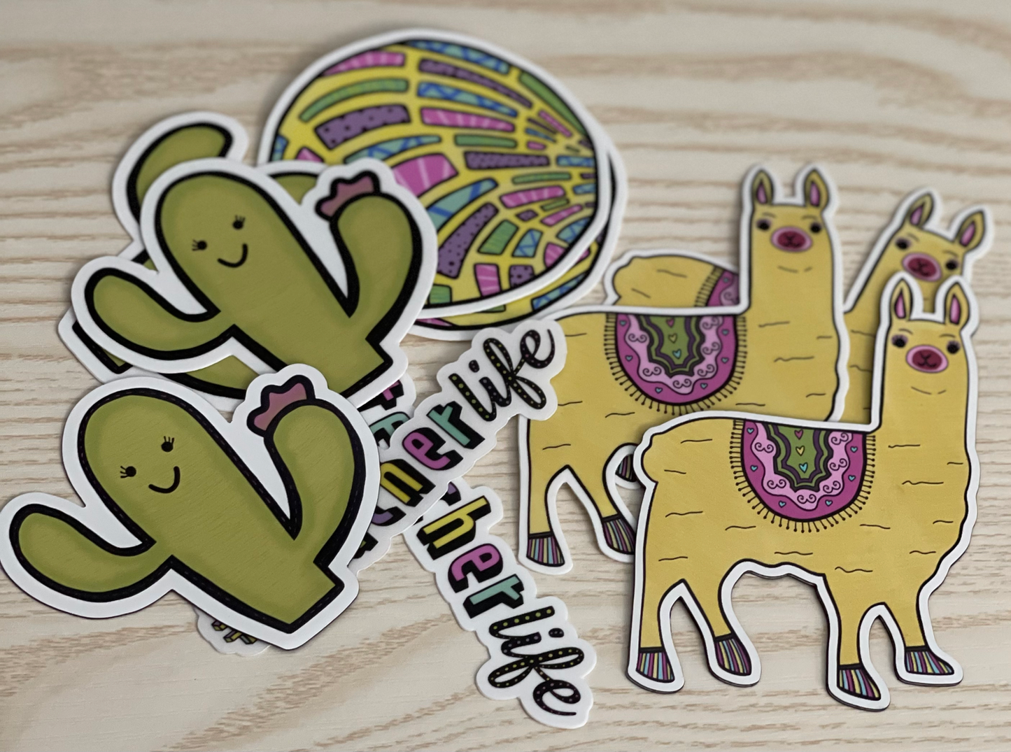 Alpaca Says Hello Sticker